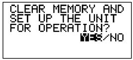 CASIO SF-4980ER - To reset the SF Unit's memory - 2