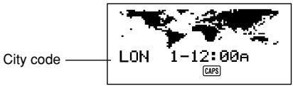 CASIO SF-4980ER - To set the Home Time zone - 2