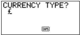 CASIO SF-4980ER - Example - 1