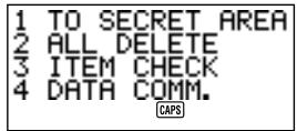 CASIO SF-4980ER - To check and uncheck To Do items - 1