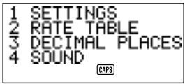 CASIO SF-4980ER - To specify decimal value handling - 1