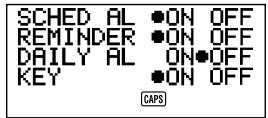 CASIO SF-4980ER - About the SOUND menu... - 1