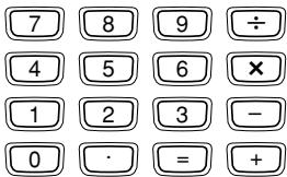 CASIO SF-4985ER - About the Calculator Mode keys... - 1