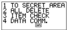 CASIO SF-4985ER - To check and uncheck To Do items - 1