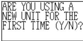CASIO SF-5980 - To start the all-reset operation - 1