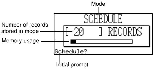 CASIO SF-5980 - To enter the Schedule Keeper Mode - 1