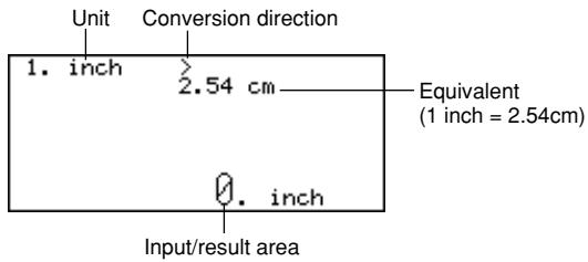 CASIO SF-5980 - To enter the Conversion Modes - 1
