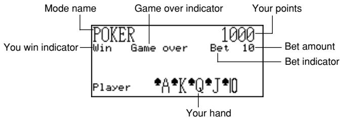 CASIO SF-5980 - To enter the Game Modes - 1