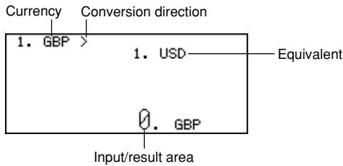 CASIO SF-5980 - To enter the Conversion Modes - 2
