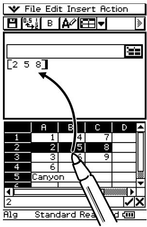 CASIO CLASSPAD 300 PLUS - Opérations sur le classpad - 2