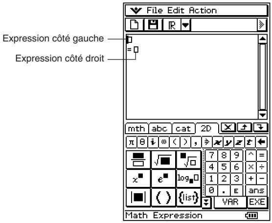 CASIO CLASSPAD 300 PLUS - Opérations sur le classpad - 1
