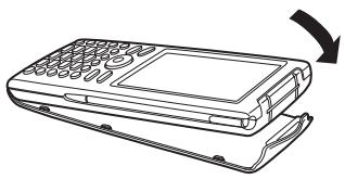 CASIO CLASSPAD 300 PLUS - - Pour déposer le couvercle avant - 2