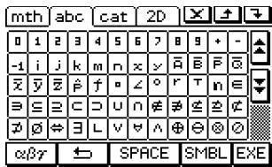 CASIO CLASSPAD 300 PLUS - - Jeu de touches (MATH) - 2