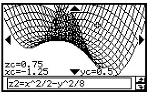 CASIO CLASSPAD 300 PLUS - Suivi de courbe et relevé des coordonnées d'un point - 1