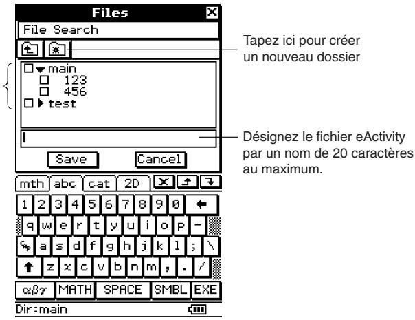 CASIO CLASSPAD 300 PLUS - Opérations sur le classpad - 3