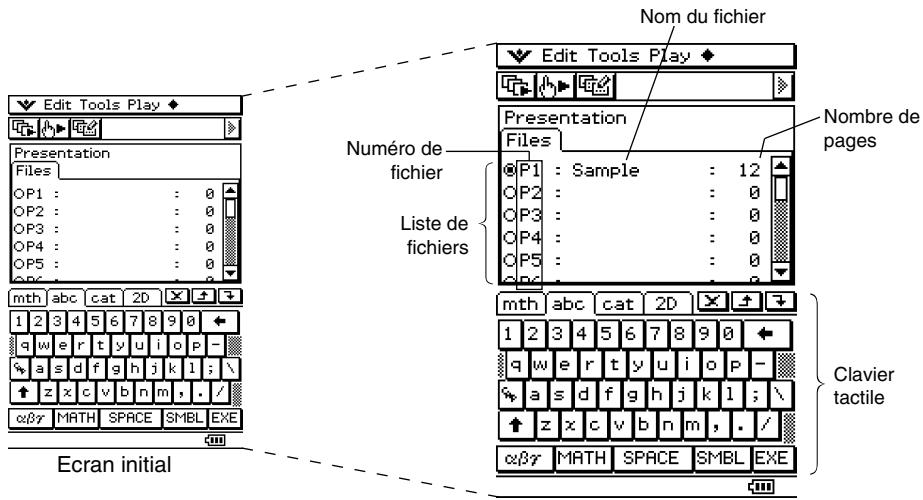 CASIO CLASSPAD 300 PLUS - Fenêtre de l'application présentation - 1