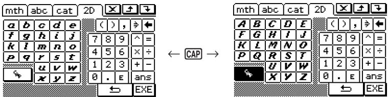 CASIO CLASSPAD 300 PLUS - - Jeu de touches [VAR] - 1