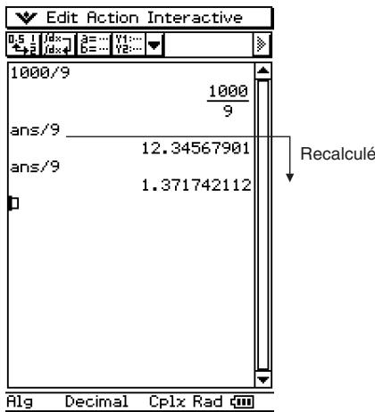 CASIO CLASSPAD 300 PLUS - Opérations sur le classpad - 2