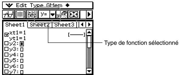 CASIO CLASSPAD 300 PLUS - Précautions lors de la génération de table - 1