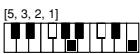 CASIO CTK-720 - Cuadros de acordes Fingered - 48