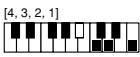CASIO CTK-720 - Cuadros de acordes Fingered - 78