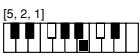 CASIO CTK-720 - Cuadros de acordes Fingered - 45