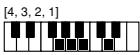 CASIO CTK-720 - Cuadros de acordes Fingered - 57