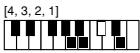 CASIO CTK-720 - Cuadros de acordes Fingered - 71