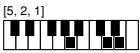 CASIO CTK-720 - Cuadros de acordes Fingered - 66