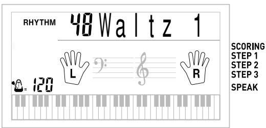 RHYTHM 48 Waltz 1 L: R = 120 SCORING STEP 1 STEP 2 STEP 3 SPEAK