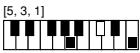 CASIO CTK-720 - Cuadros de acordes Fingered - 65
