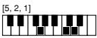 CASIO CTK-720 - Cuadros de acordes Fingered - 52