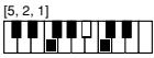 CASIO CTK-720 - Cuadros de acordes Fingered - 38