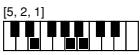 CASIO CTK-720 - Cuadros de acordes Fingered - 31