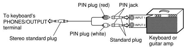 CASIO CTK-810 - Connection Example - 1