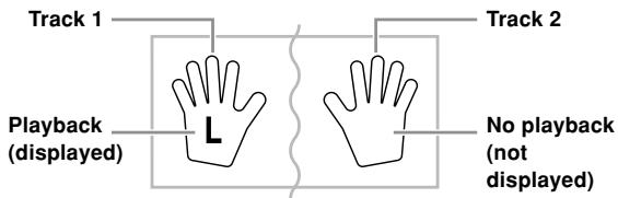 CASIO CTK-810 - Part/Track Indicators in Playback Standby - 1