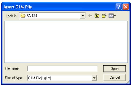 CASIO FA-124 - Importing a File - 2
