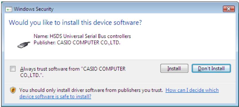 CASIO FA-124 - If you agree to be bound by the terms and conditions of the EULA, choose "I accept the terms...", and then click [Next]. - 5