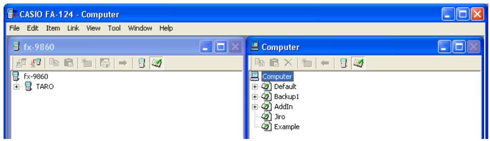 CASIO FA-124 - Adding a Flash Image or Memory Image - 3
