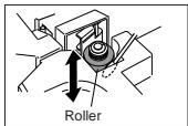 CASIO KL-820 - To clean the printer head and roller - 2