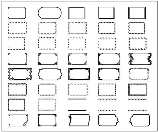 CASIO KL-820 - Frames - 1
