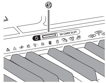 CASIO LK-215 - *1 Fixation du pupitre - 5