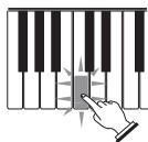 CASIO LK-215 - Si vous sélectionné 1' étape 2 de la façon - 1