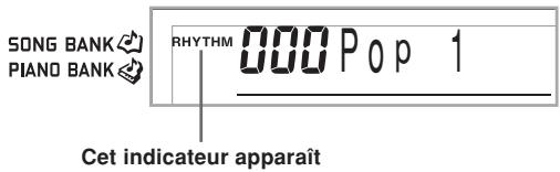 CASIO LK-215 - Pour selectionner un rythme - 1