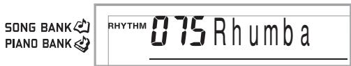 CASIO LK-215 - Pour selectionner un rythme - 2