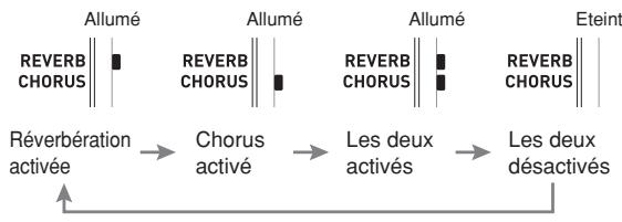 CASIO LK-215 - Utilisation d'effets acoustiques - 1