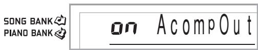 CASIO LK-215 - LOCAL CONTROL (Défaut: On - En service) - 4