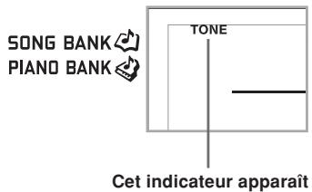 CASIO LK-215 - Pour sélectionner une sonorité - 1