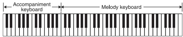 CASIO LK-73 - CASIO CHORD Accompaniment Keyboard and Melody Keyboard - 1
