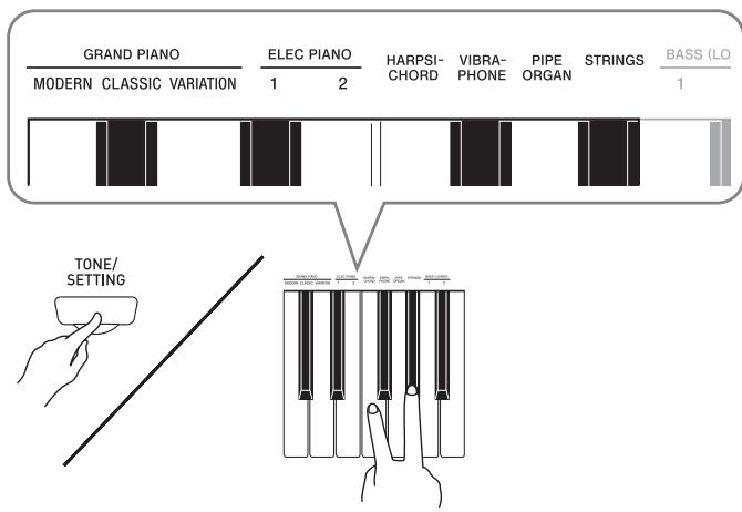 CASIO PX-120 - Superposition de deux sonorités - 1